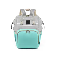 KIDSHOP - Pañalera Tipo Morral Multiusos Para Bebe Ref Verde 2037