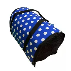 PETS ACCESORIOS - Bolso Guacal Cargador Para Gato Azul