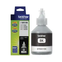 BROTHER - Botella bt6001bk botella de tinta negra 6.000 pgs
