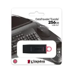 KINGSTON - Usb 256 gb 3.2 exodia tapa