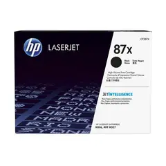 HP - Cartucho de tóner 87x laserjet-negro