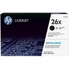 HP - Cartucho de tóner 26x-negro