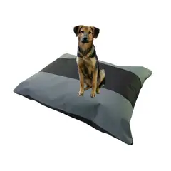 HALLY PET - Cama colchón BICOLOR para mascota Gris