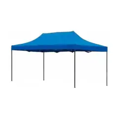 JARDIMEX - Carpa Toldo 3x45 azul Para Eventos Con Protección UV