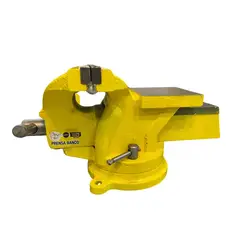 KACHE TOOLS - Prensa Banco #6 8.2 KG Giratoria Pesada 150MM