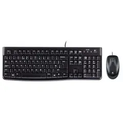 LOGITECH - Combo teclado y mouse mk120 usb