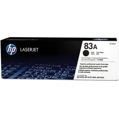 HP - Cartucho de tóner 83a laserjet-negro