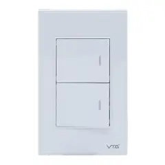VTA CASA INTELIGENTE - Interruptor pulsador doble Switch IOT VTA Smart Home