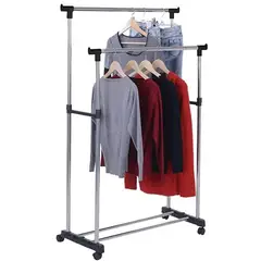 ONE PIXEL - Tendedero Organizador De Ropa Doble Elegante