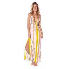 FIORY - Vestido Largo Multicolor