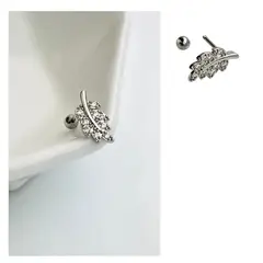 ACCESORIOS DE EVA - Piercing Acero Inoxidable Helix Rama_.