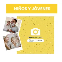 GENERICO - Libro Niños y Jovenes - 100 Aventuras - Álbum 100 Citas Familia