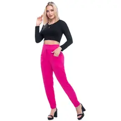 MARKETING PERSONAL - Pantalón Mujer Fucsia 32697
