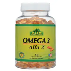 ALFA VITAMINS - Alfa Omega 3 1000mg X 60 Capsulas