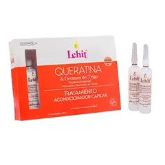 LEHIT - Ampolla Queratina Y Germen De Trigo 13ml X 1und