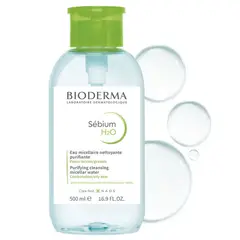 BIODERMA - Sebium H2o Limpiador Piel Grasas X 500ml