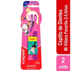 COLGATE - Cepillo Dental Kids Agnes 2-5 Años X 2und