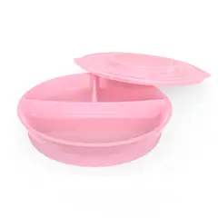 TWISTSHAKE - Plato Divisiones Rosado 6m+
