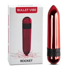 LUST - Bala Vibrador Cromada Recargable