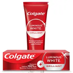 COLGATE - Crema Dental Luminous White Brilliant X 125ml