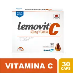 PROCAPS - Lemovit Vitamina C 30 Capsulas Blandas
