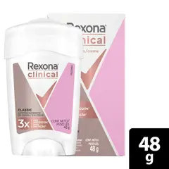 REXONA - Desodorante Clinical Classic Women X 48g.---