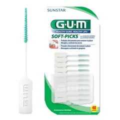 GUM - Palillos Interdentales Softpick X 40