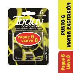 TODAY - Oferta Condones Punto G Pague 6 Lleve 8