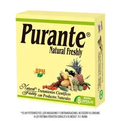 NATURAL FRESHLY - Purante X 8capsulas