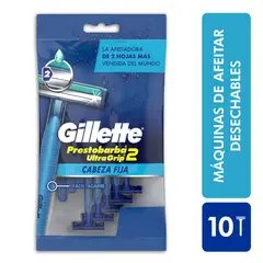 GILLETTE - Oferta Maquina De Afeitar Ultragrip Pague 8 Lleve 1