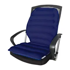 DESKNZA - Cojin Silla Espaldar Ultra Fresh Azul