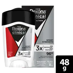 REXONA - Desodorante Clinical Sport Strength Men X 48g