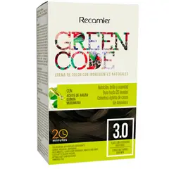 GENERICO - Tinte Green Code Castaño Oscuro Natural 3.0 X 50g