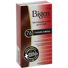 BIGEN - Tinte 76 Castaño Cobrizo X 6g