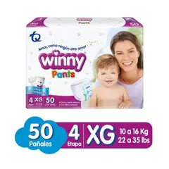 WINNY - Pañal Pants Etapa 4 X 50und