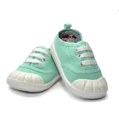 PUNKY KIDS - Zapatilla para bebe blondy verde agua_.