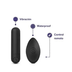 LUST - Mini Bala Vibrador Recargable Control Remoto
