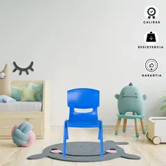 EKONOMODO COLOMBIA - SILLA INFANTIL ANDY AZUL