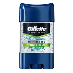 GILLETTE - Power Beads Power Rush Gel Invisible Antitranspiran