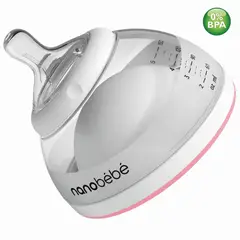 NANOBEBE - Biberón para leche materna - Rosado