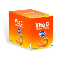 MK - Vitamina C Mandarina Caja X 12 Sobres X 500mg