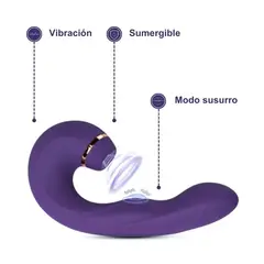 LUST - Succionador Vibrador Triple Estimulacion