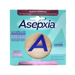 ASEPXIA - Polvo Compacto Bb Claro Mate X 10gr