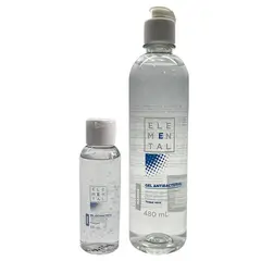 GENERICO - Gel Antibacterial Elemental X 480ml + Gel X 58ml