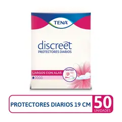 TENA - Protectores Diarios Lights By Largos Con Alas X 50und