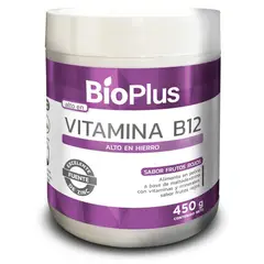 GENERICO - Bioplus Vitamina B12 Sabor Frtutos Rojos X 450g