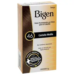 BIGEN - Tinte 46 Castaño Medio X 6g