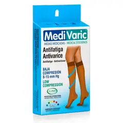 MEDIVARIC - Media Dama Rodilla 8-15 Mmhg Transparente