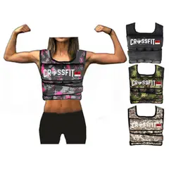 LAVEF - Chaleco De Peso Graduable 40 Lbs Crossfit Running FUCSIA
