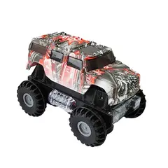 DAYOSHOP - Carro Camioneta Jeep Gris Luces Sonido Moivimiento + Baterias
